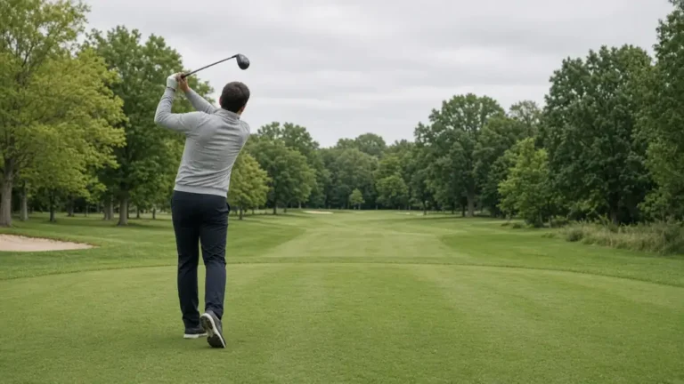 Golf balls on a practice mat